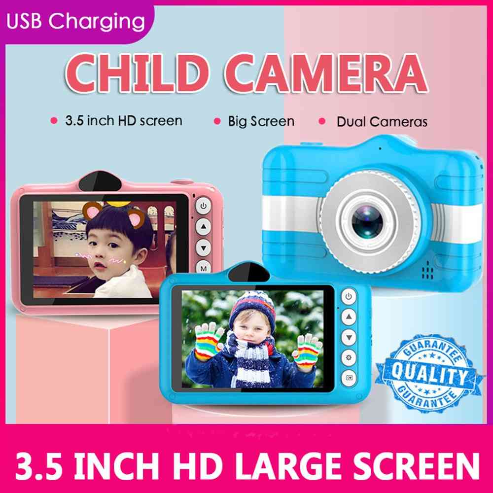 Børn mini-kamera videokamera-legetøj, sød-camcorder genopladeligt digitalkamera, børnepædagogisk legetøj