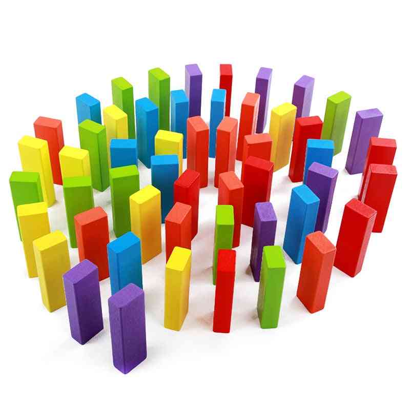 Mini giocattolo in legno jenga building block - brain kids party balance game - children montessori educational - a
