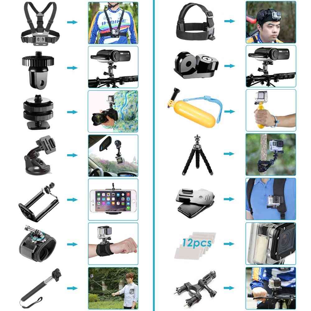 83 In 1 - Action Camera Accessories Kit