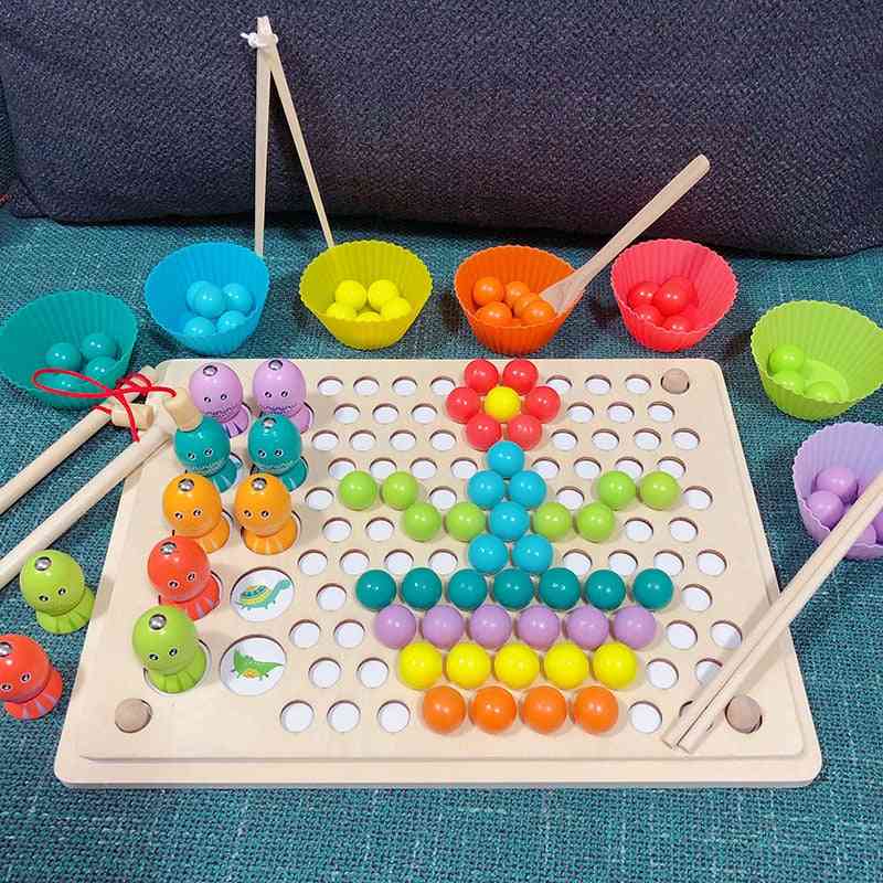 Hands, Brain Training, Puzzle Board - Early Educational Wooden