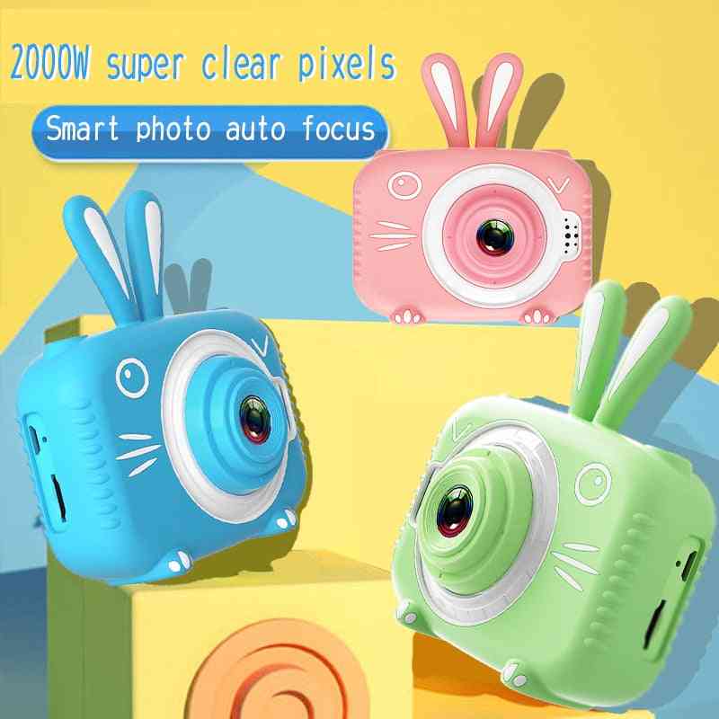 Kids Photo Camera With Cartoon Protective Case Mini Digital Camera For And