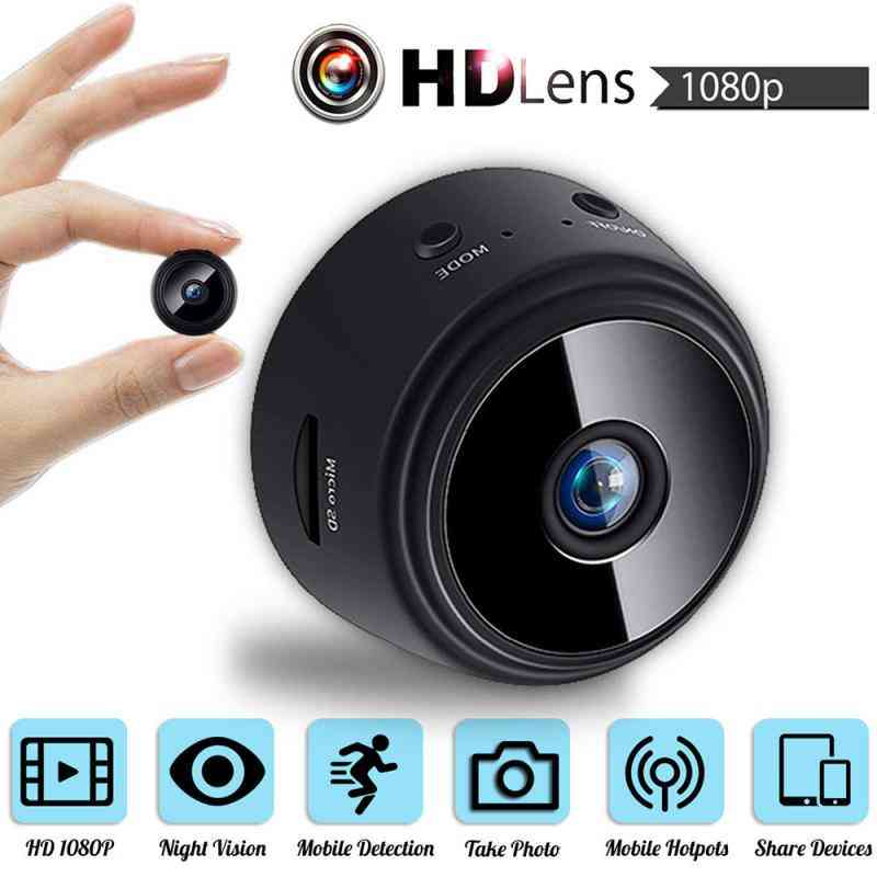 A9-profissional 1080p mini-câmera ip com qualidade de imagem wi-fi-wireless camcorder smart-home segurança night dvr câmera