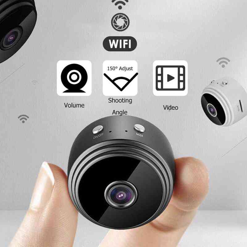 A9-professional 1080p mini-cámara de calidad de imagen ip wifi-videocámara inalámbrica smart-home security night dvr camera