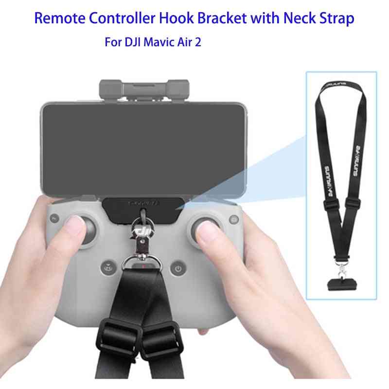 Remote Controller-hook-bracket With Strap-belt For Mavic-air 2-drone Accessories