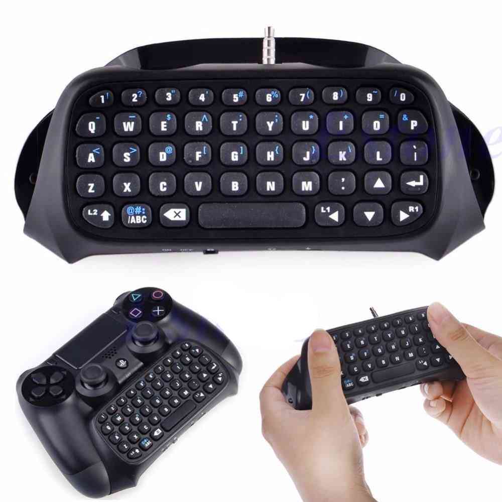 Sony ps4 playstation mini teclado inalámbrico bluetooth para ps4 manejar teclado