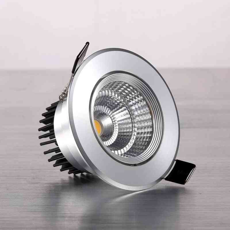 LED spotlight taklampa - aluminium downlights rund LED-lampa - vit / 3w