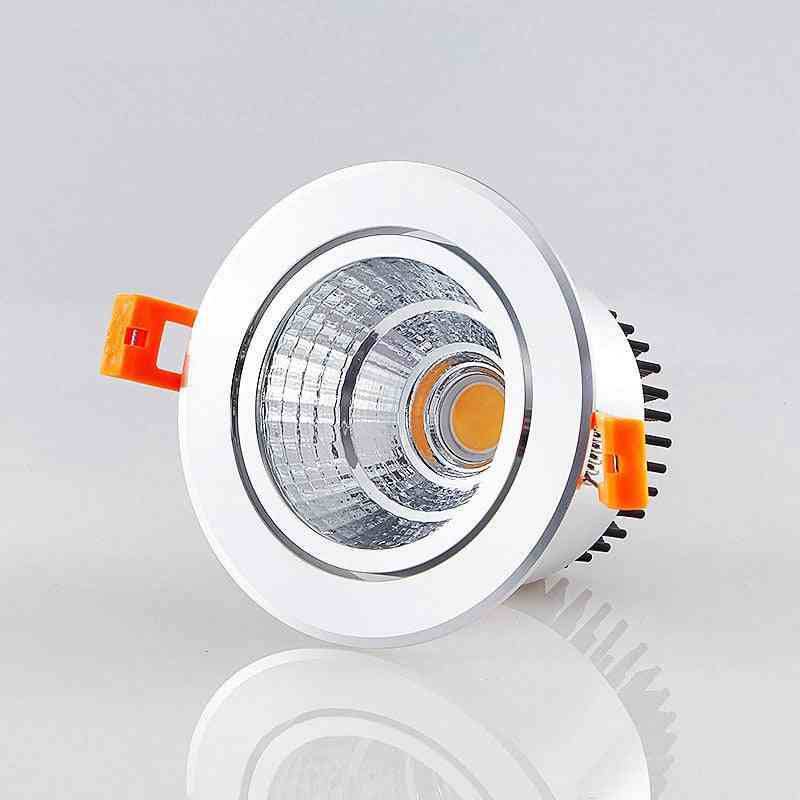 LED spotlight taklampa - aluminium downlights rund LED-lampa - vit / 3w