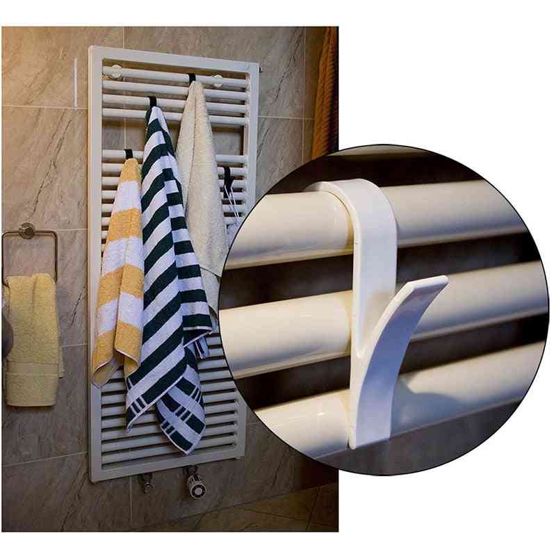 Storage Hanging Towel Mop Hooks For Bathroom