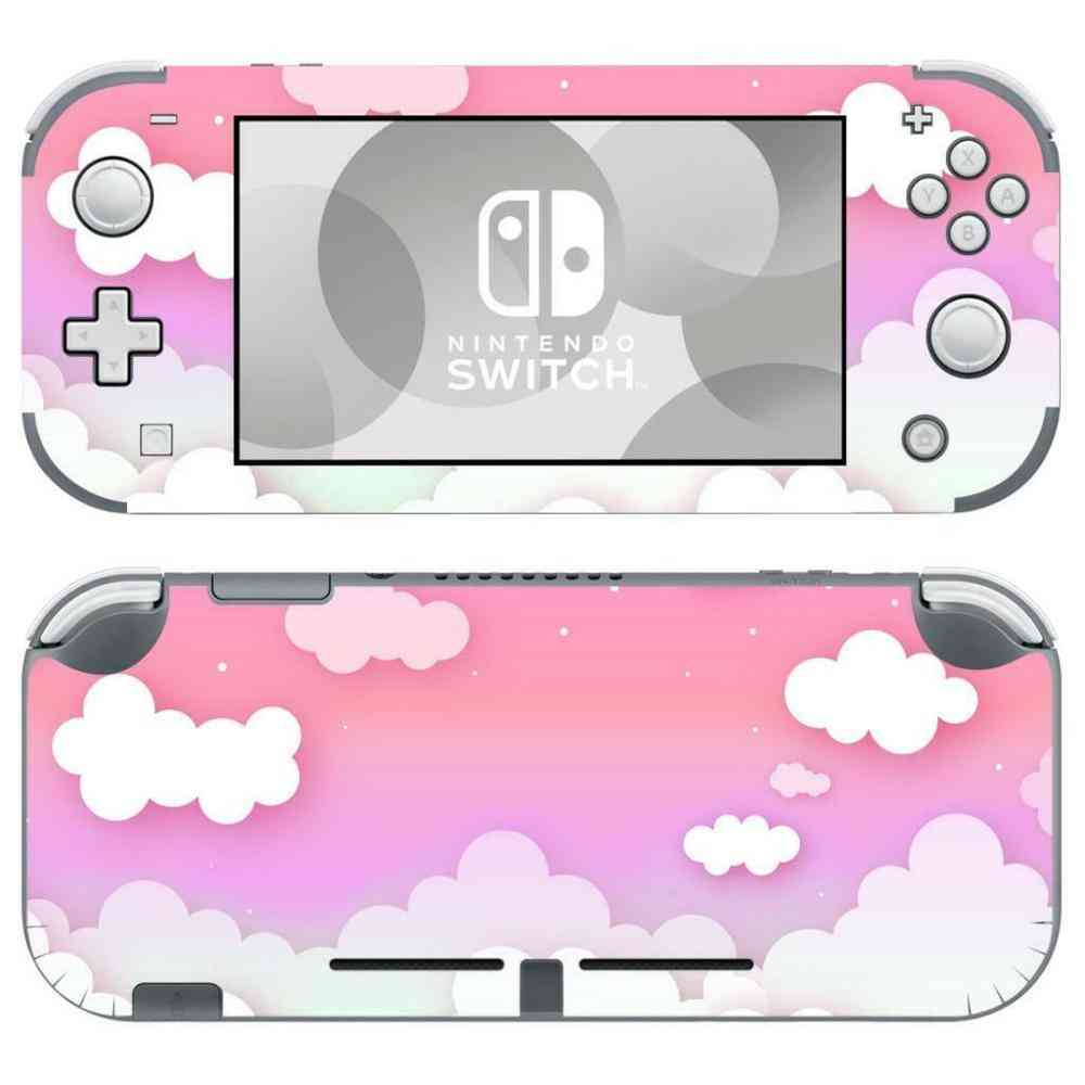 Cover adesiva cloud skin per nintendo switch lite protector nintend switch - pink1