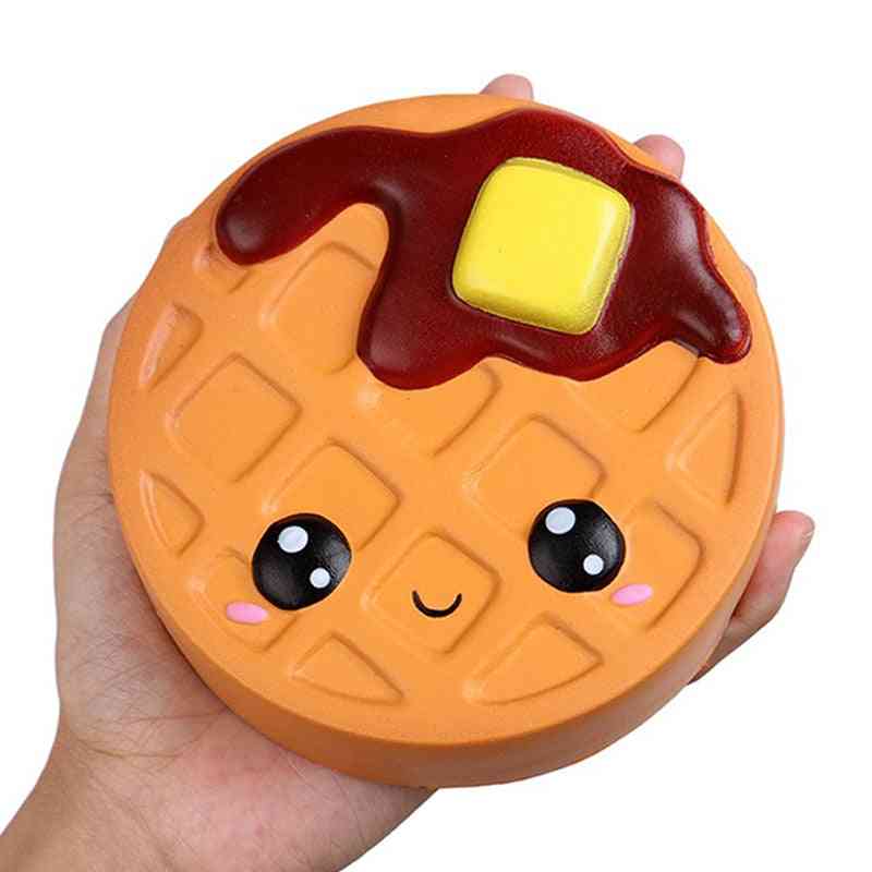 Jumbo Cheese Chocolate Biscuits, Cute Squishy Soft Squeeze Toy