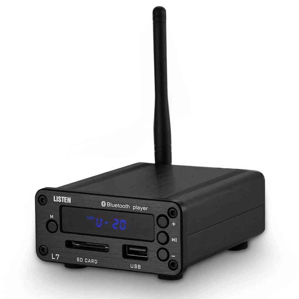 Hifi Bluetooth 5.0 Receiver, Dac Stereo , Usb Music Player, Fm Radio