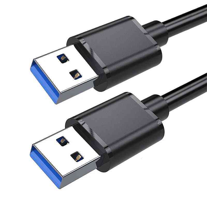 Predlžovací kábel USB na USB typu A, samec - samec predlžovač USB 3.0 pre radiátor / pevný disk / webcom