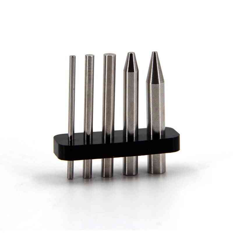 Verktyg för 3D-metallpusselmontering, nippelsax lång nästång pincett pennvässare spänne böjningsblock - 2st