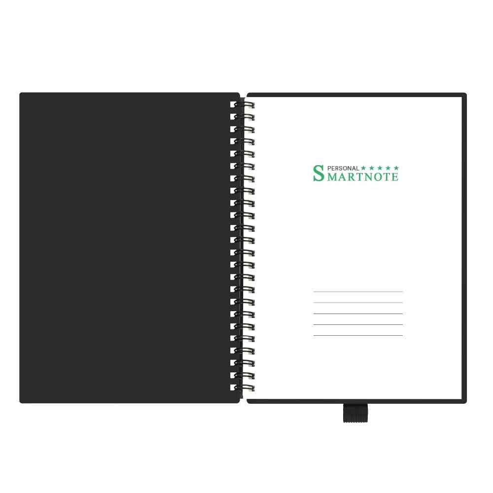 A5 Smart Notebook Drahtgebundenes Papier, wiederverwendbar zum Schreiben mit Stoff und löschbarem Stift -