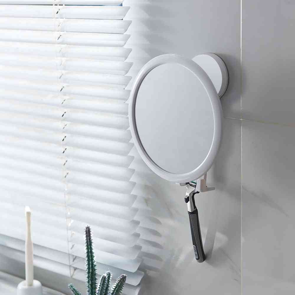 Miroir de salle de bain à rotation à 360 degrés - Miroirs cosmétiques de bain à ventouse -