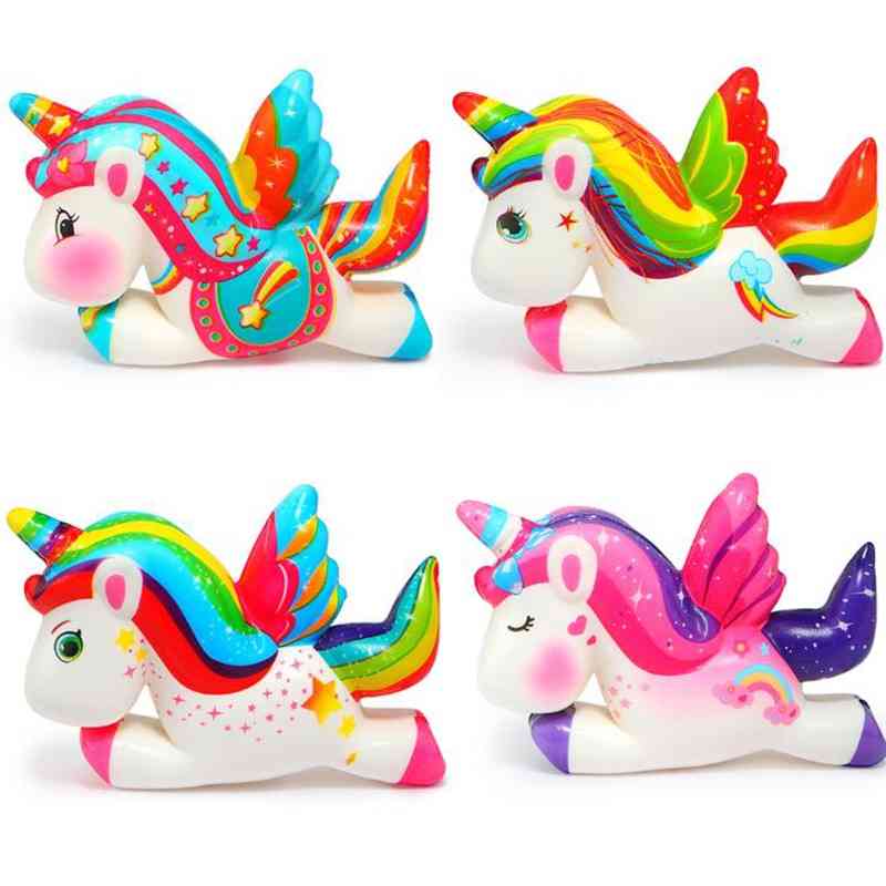 Unicorn Squishy, Slow Rising Toy- Stress Relief- Simulation Fun For Kid