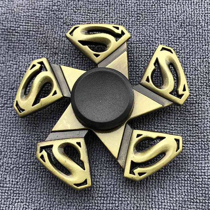 Bronze Finger Spinner Toy For Adults And
