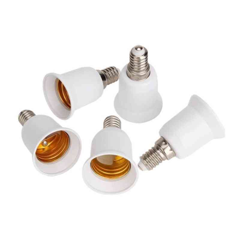 E14 - e27 lámpatartó átalakító led lámpával