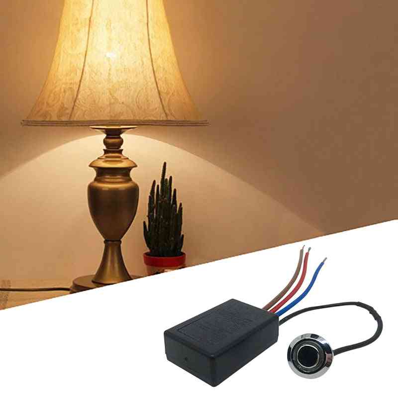 Gradateur tactile à 3 voies LD-600S intégré-25 ~ 150W, pour lampe à incandescence Tungslen 3-25W- entrée de lumière LED 220-240V AC - comme images-771