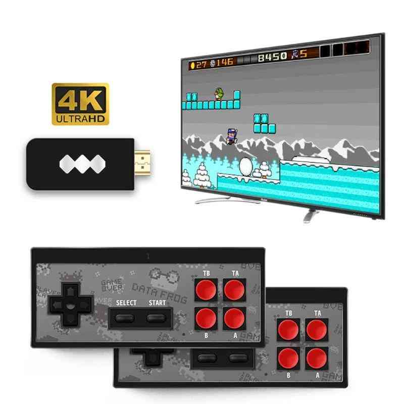 Drahtlose Handheld-TV-Videospielkonsole in 568 klassischen Spiel Mini-Retro-Controller für HDMI-Ausgang Dual-Player (y2 HD) gebaut -