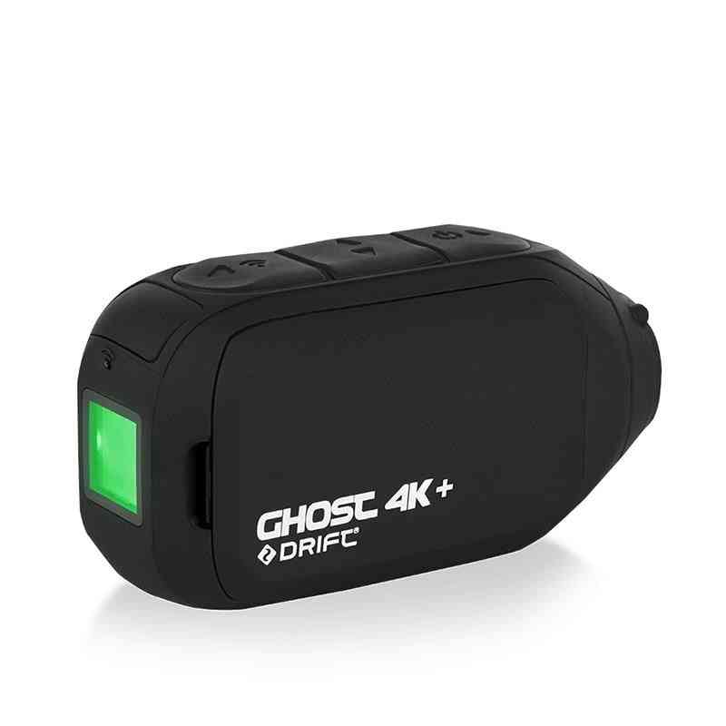 Ghost 4k + plus action sportkamera motorcykel, cykel, cykel, montera hjälmkamera med wifi touch LCD-skärm bluetooth remoter - cykelsats