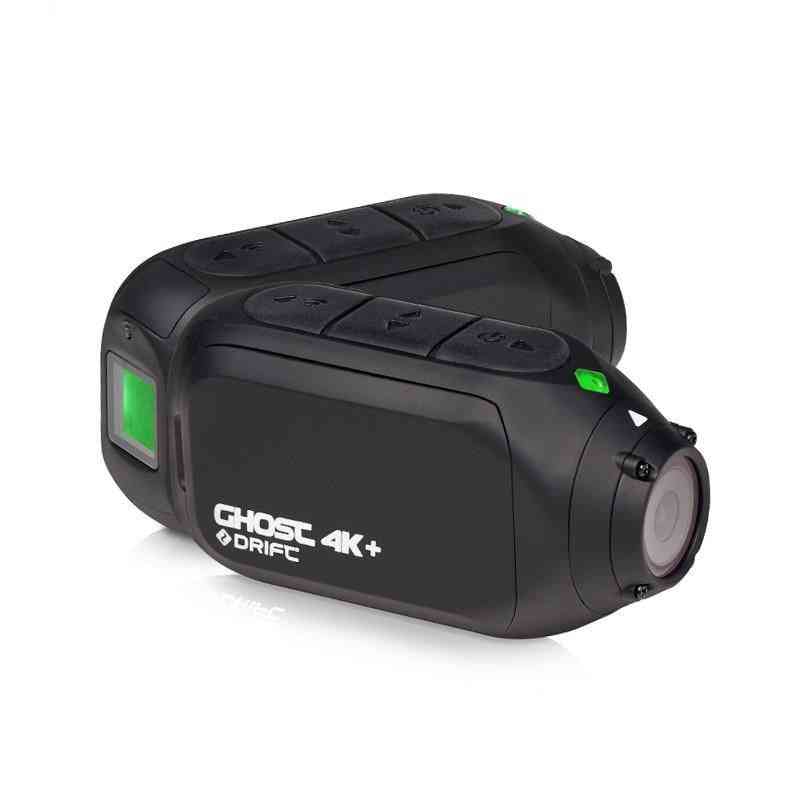 Ghost 4k + plus Action-Sportkamera Motorrad, Fahrrad, Fahrrad, Helmkamera mit WLAN-Touch-LCD-Bildschirm Bluetooth-Fernbedienung - Fahrrad-Kit