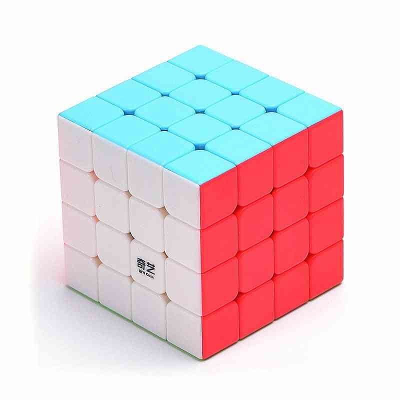Qiyi 2x2, 3x3, 4x4, 5x5 Magic Cube - Jouet de jeu sans autocollant de vitesse de guerrier de puzzle professionnel - 2x2 sans autocollant