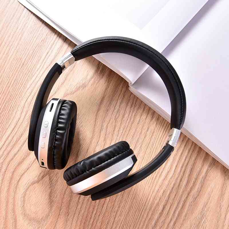 Wireless Headphones Bluetooth Headset - Foldable Stereo Gaming Earphones With Microphone