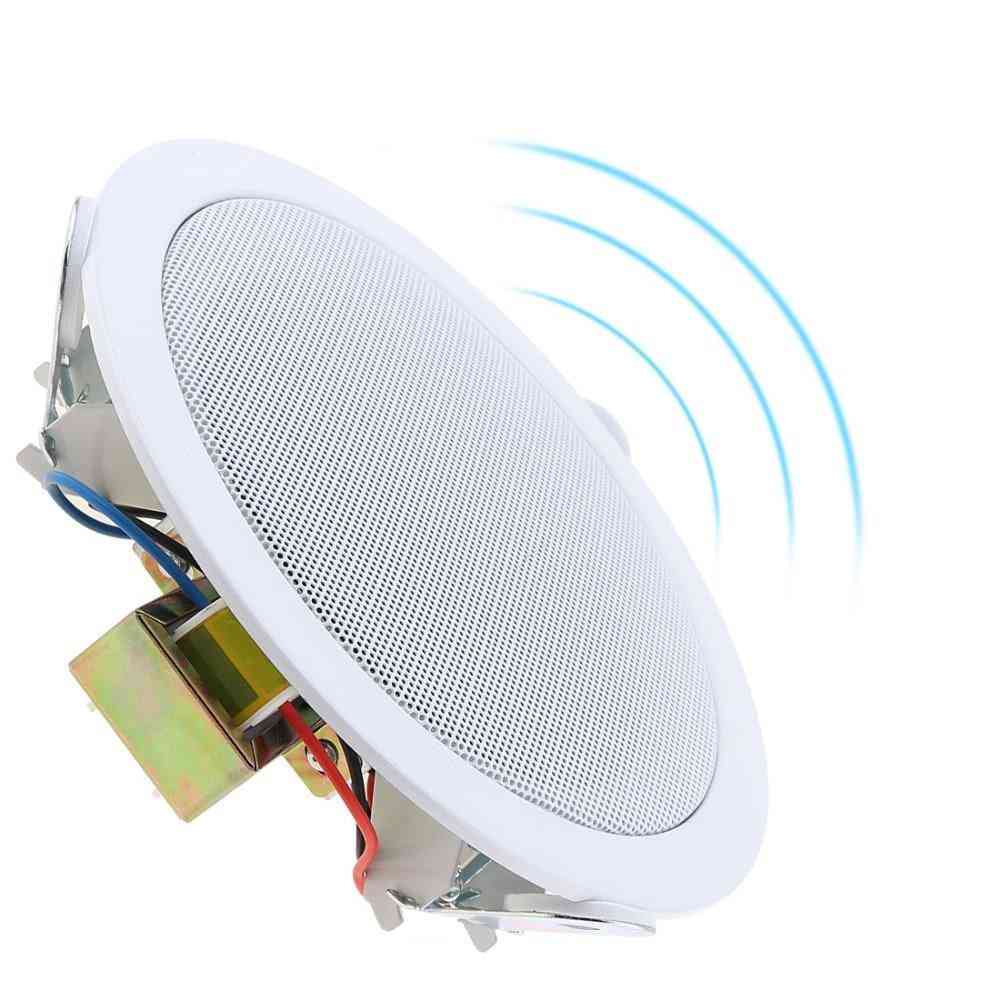 10w 5-inch Ceiling Speaker For Home, Supermarket-proffessional Public Address System