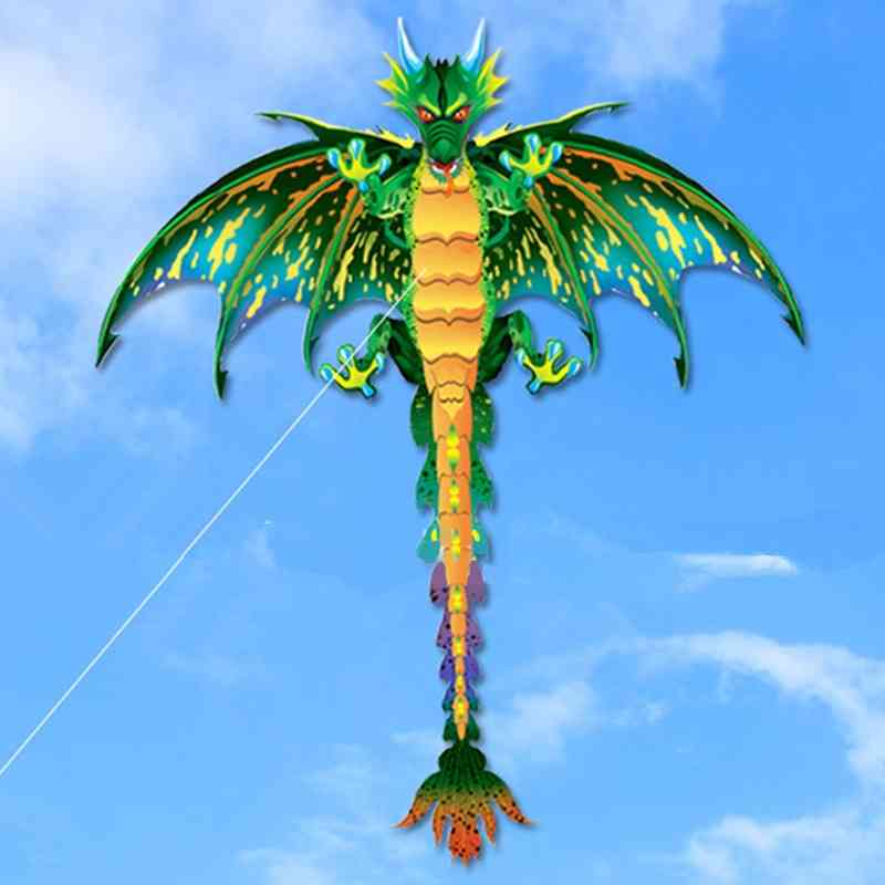 3d Pterosaur Animal Dinosaur Kite, Long Tail Single Line Kite Outdoor Sports Fun Toy