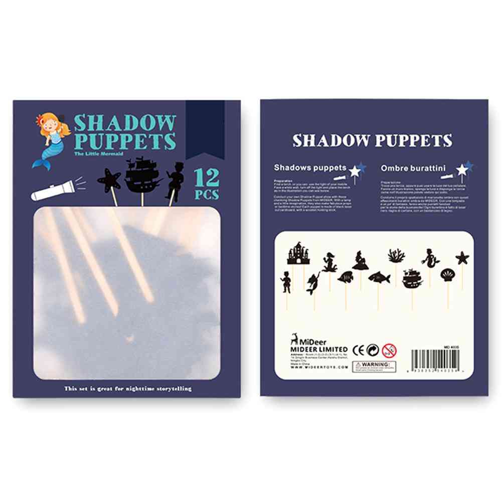 Children Shadow Puppets Toy - Interesting Educational Silhouette, Parent-child Interaction Cognition Game