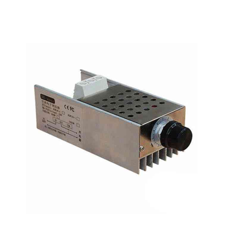 Regulador de voltaje scr atenuador led termostato atenuador - controlador de velocidad del motor para ac 220v 4000w / 5000w / 10000w fuente de alimentación - 4000w