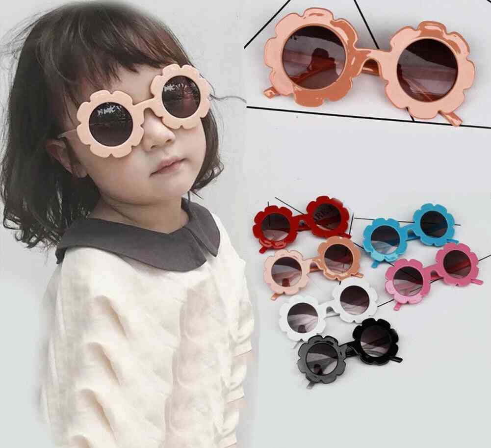 прекрасни слънчеви очила с форма на цвете-очарователни за деца