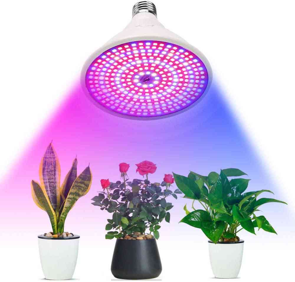 LED élèvent l'ampoule pour les plantes d'intérieur, décoration de jardin de lampe à spectre complet - 48 led 220v / e27