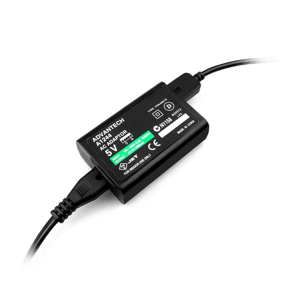 Home wall-charger voeding ac-adapter usb-data oplaadkabel snoer voor sony playstation voor psvita / ps vita psv eu / us plug - eu