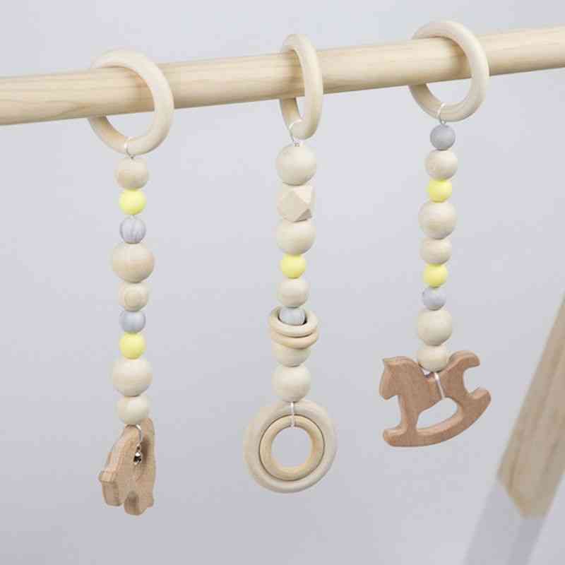Baby Frame Game Pendants - Sensory Nursery Ring Pull Toy
