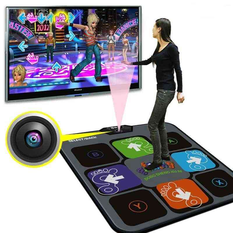 Dance Mat Tv Usb Computer Game With Camera Thickening Single User
