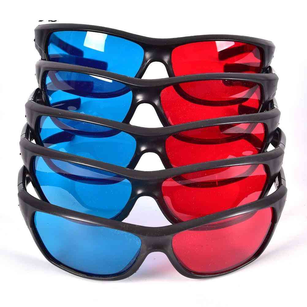 3d Glasses For Dimensional Anaglyph Movie/game