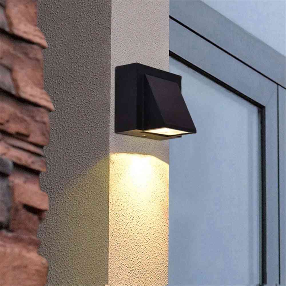 Vynikající design led nástěnné lampy - jednoduchá hlavice pro verandu, nástěnnou svítidlo, vnitřní a venkovní