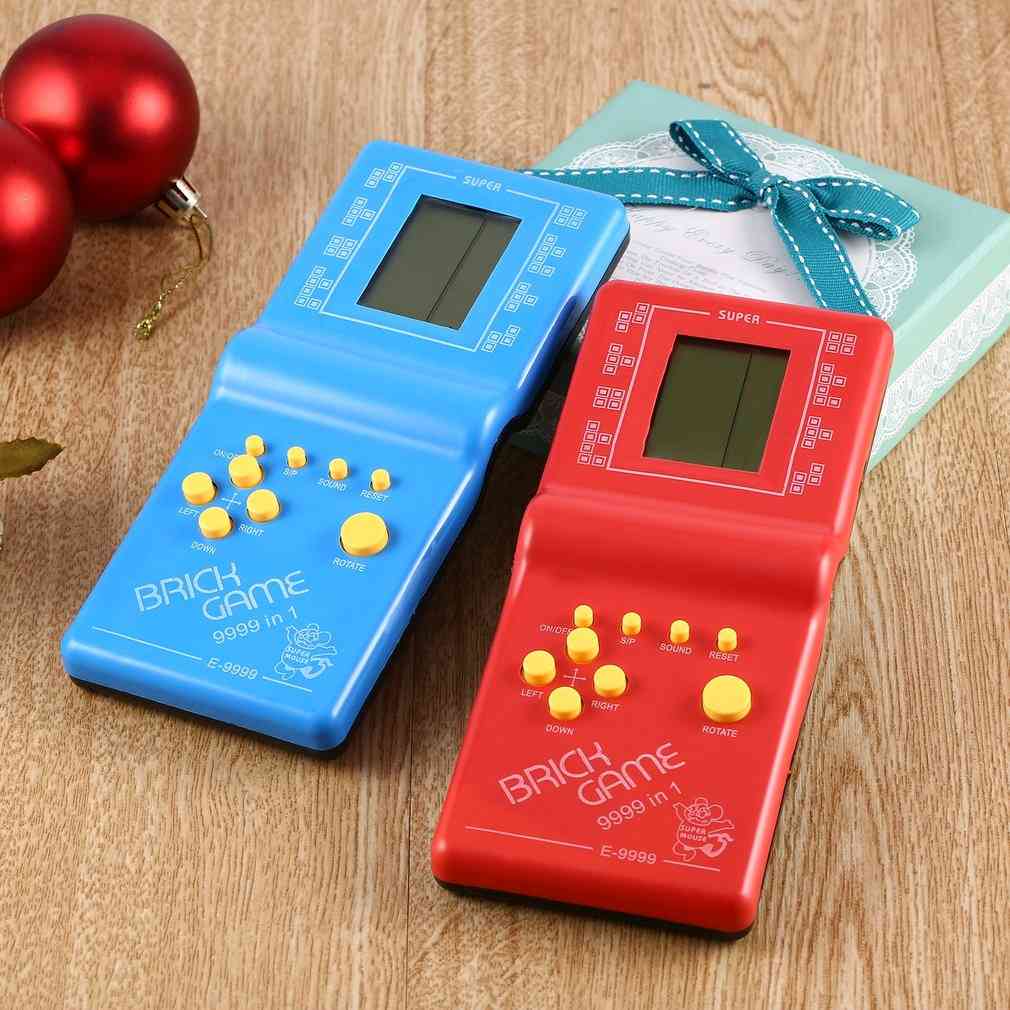 Classic Hand Held, Lcd Electronic Toy - Tetris Brick Game