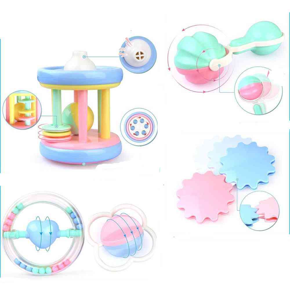 Hand Hold Jingle, Shaking Bell-baby Rattles And Teether