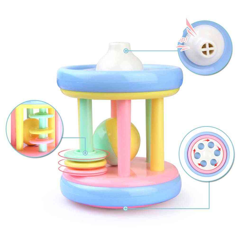 Coolplay Babyspielzeug Hand halten Jingle schütteln Glocke, Hand schütteln Glocke Ring Baby rasselt Spielzeug für Neugeborene 0- 12 Monate - a1