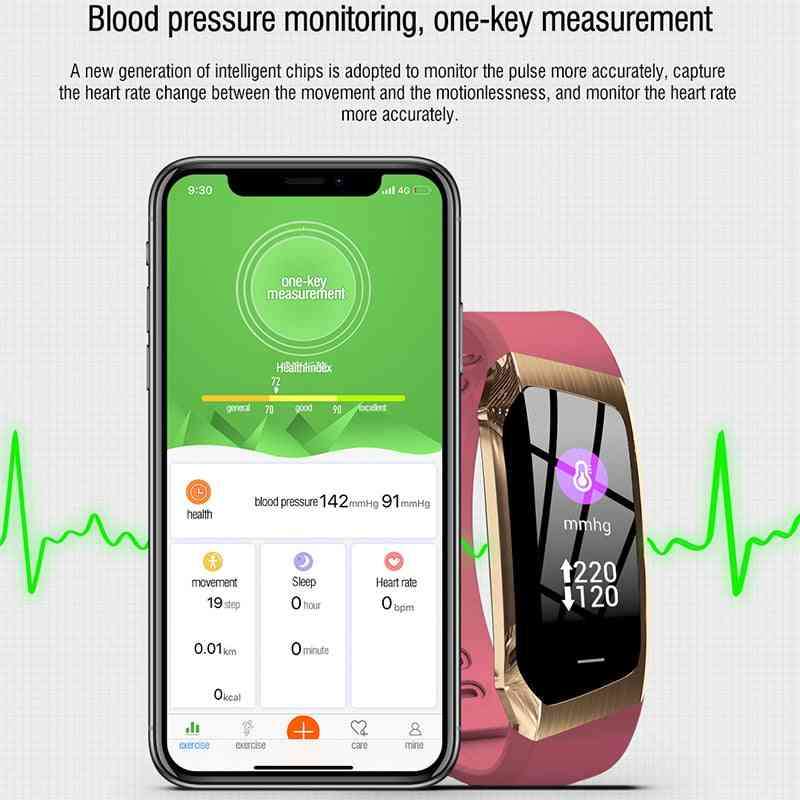 Pametni sat i model krvnog tlaka-sport-fitness