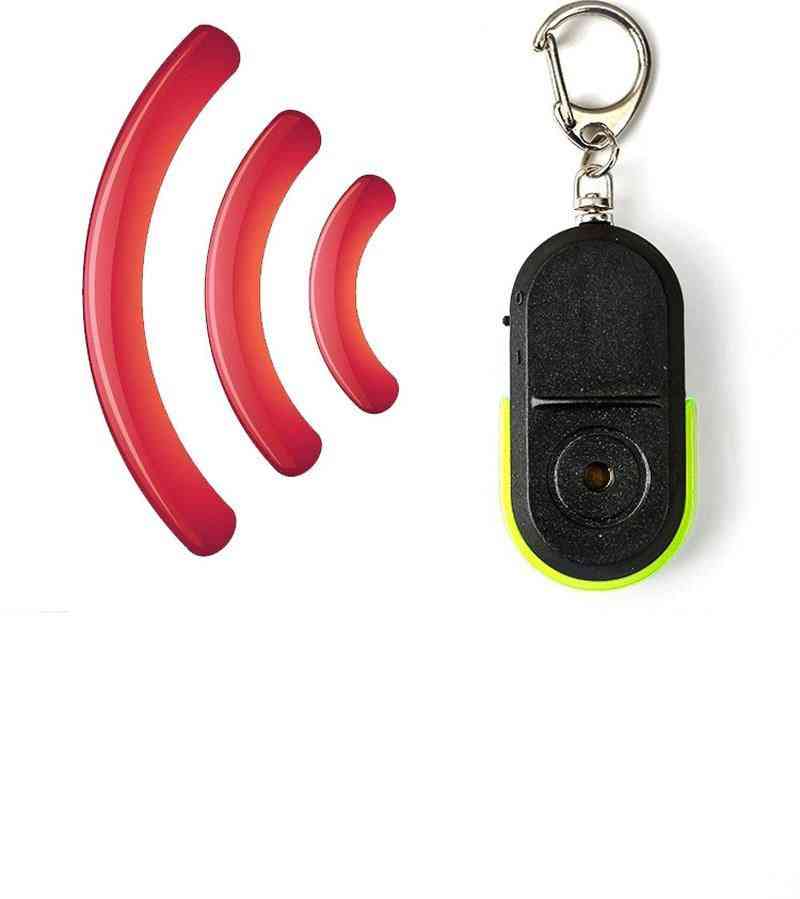 Portable Keychain Pattern, Anti-lost Device With Whistle Sound And Led Light