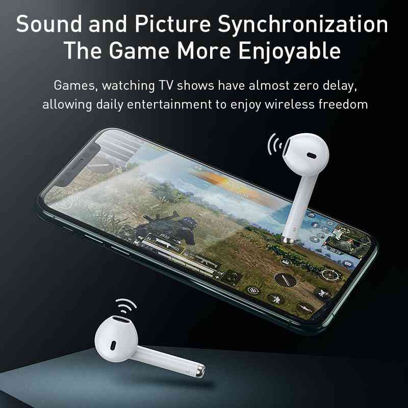 Tws Bluetooth écouteur 5.0, véritables écouteurs sans fil, écouteurs stéréo pour xiaomi mains libres dans l'oreille casque de sport - w04 noir