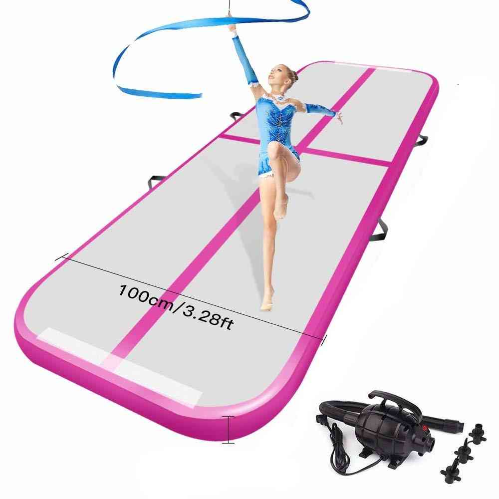 подложка за подаване на въздушна писта за гимнастика- надуваема с електрическа помпа