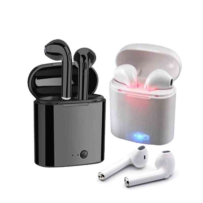 I7/i7s Tws-bluetooth Earphones Wireless-earbuds Sports-handsfree, Earphone Headset With Charging Box For Smart Phone