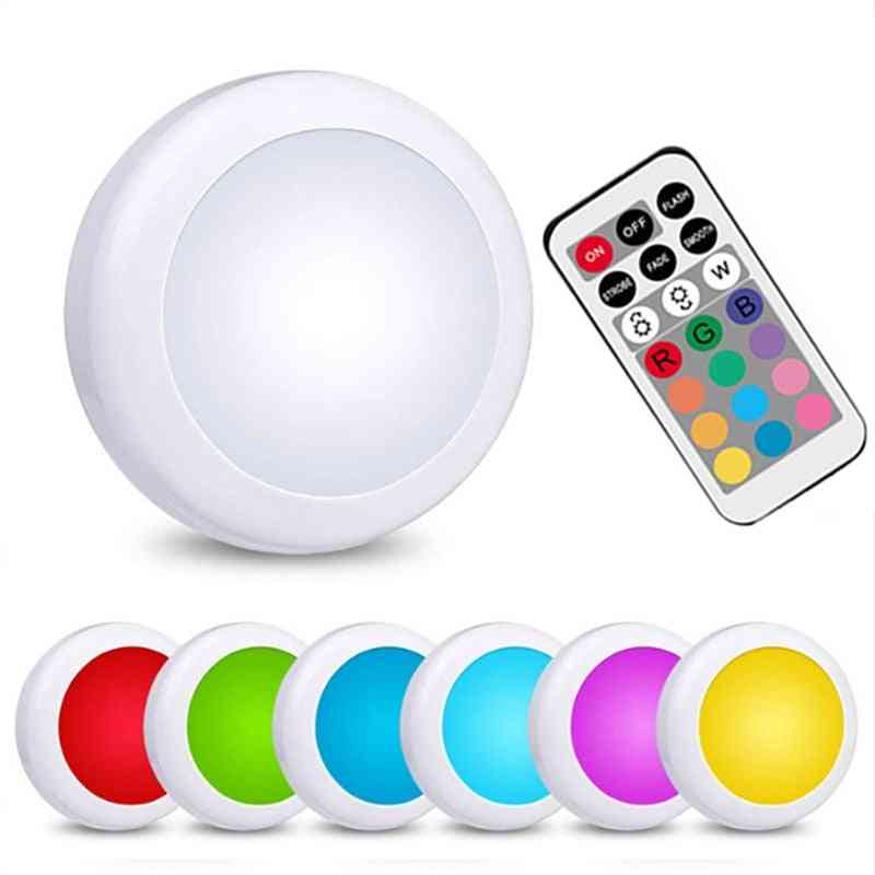 Remote Control Cabinet Lights - Powered Touch Sensor Closet Lamps