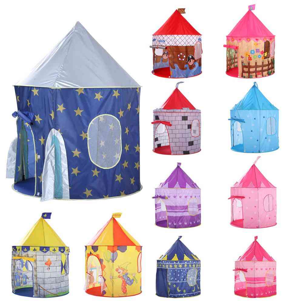 Kids Play Tent Ball - Portable Princess Castle Toy