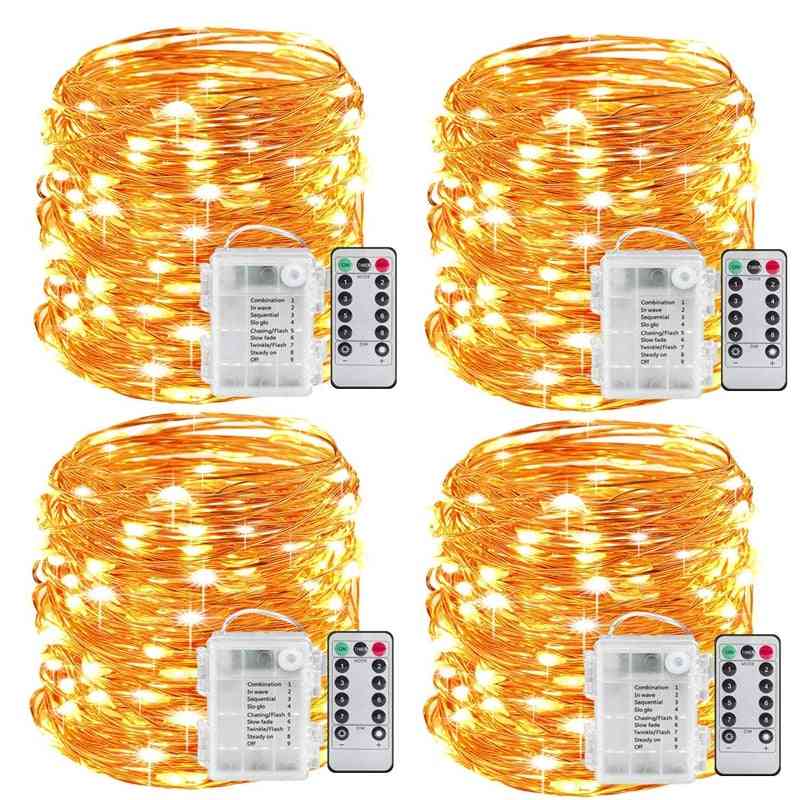 100led Remote Control Timer, Twinkle String Fairy Lights